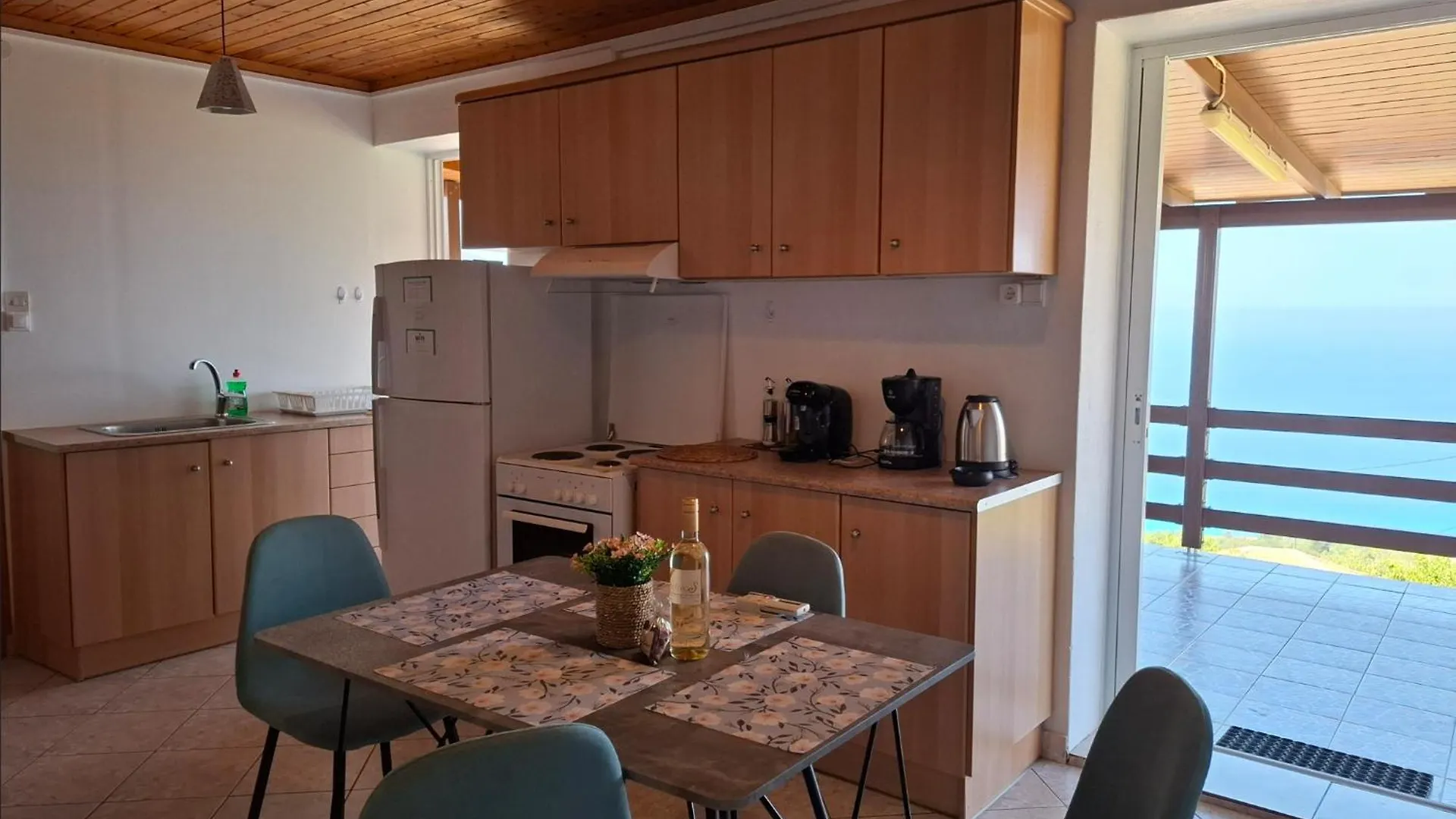Azure Horizon Apartment, Kefalonia Angon Сasa de vacaciones